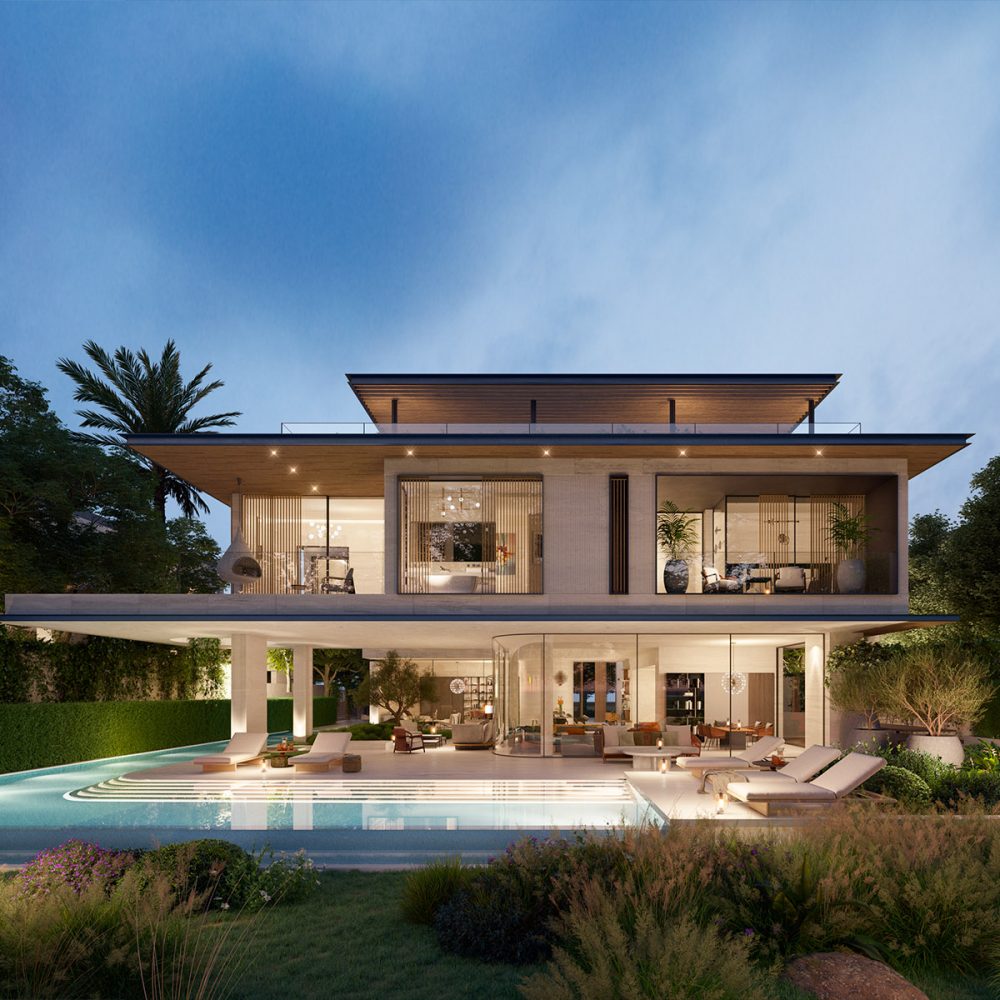 Project: Tilal Al Ghaf by Majid Al Futtaim Dubai.  Architecture: Nabil Gholam Architects. Visuals: A3 Visual